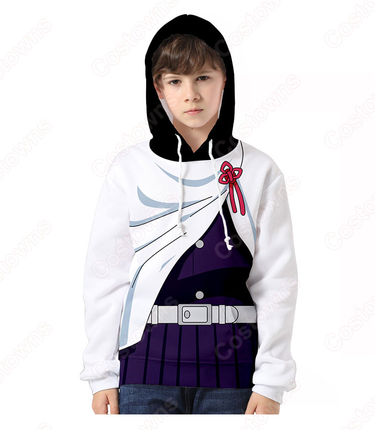 鬼滅の刃 パーカー コート 子供服 キッズの長袖スウェット-44