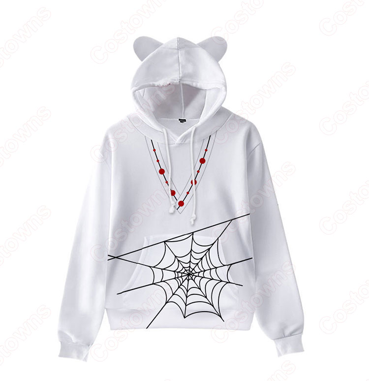 鬼滅の刃の猫(ネコ)耳ポケット パーカー 『鬼滅の刃』の登場人物のラウンジウェア-34