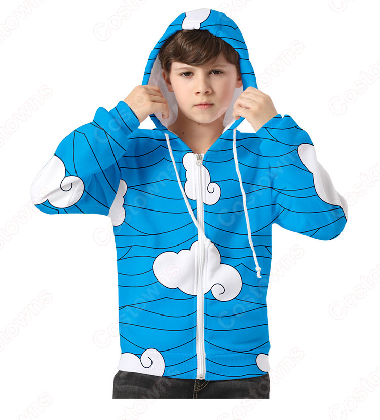 鬼滅の刃のキッズ（子供服）パーカー 長袖 ウェア スウェット ラウンジウェア 『鬼滅の刃』の登場人物のパーカー-21