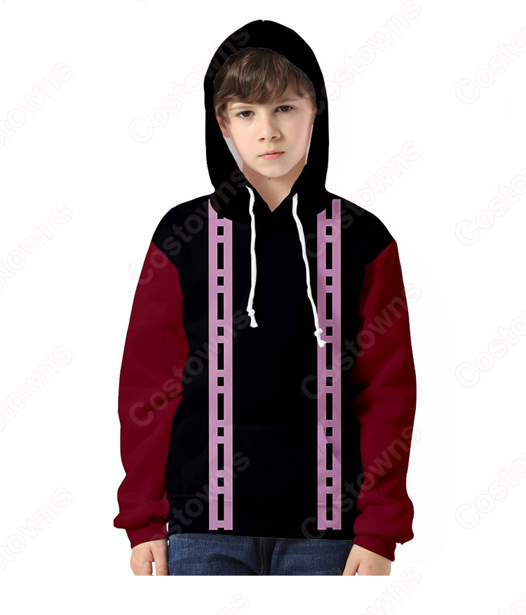 鬼滅の刃 パーカー コート 子供服 キッズの長袖スウェット-33