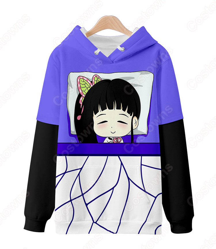 鬼滅の刃 パーカー 冨岡義勇、竈門炭治郎、我妻善逸、竈門禰豆子、胡蝶しのぶ、栗花落カナヲ、煉獄杏寿郎、甘露寺蜜璃、童磨 ラウンジウェア-14