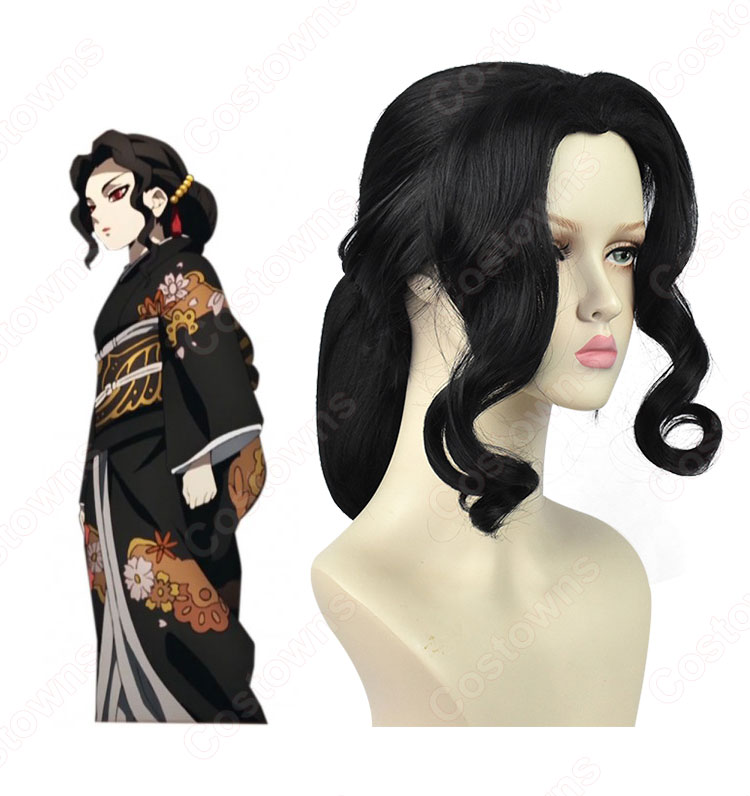 鬼滅の刃 鬼舞辻無惨 きぶつじむざん きめつ コスプレ 衣装 ウィッグ付き 鬼舞辻無惨 (きぶつじむざん) コスプレウィッグの通販 鬼滅の刃