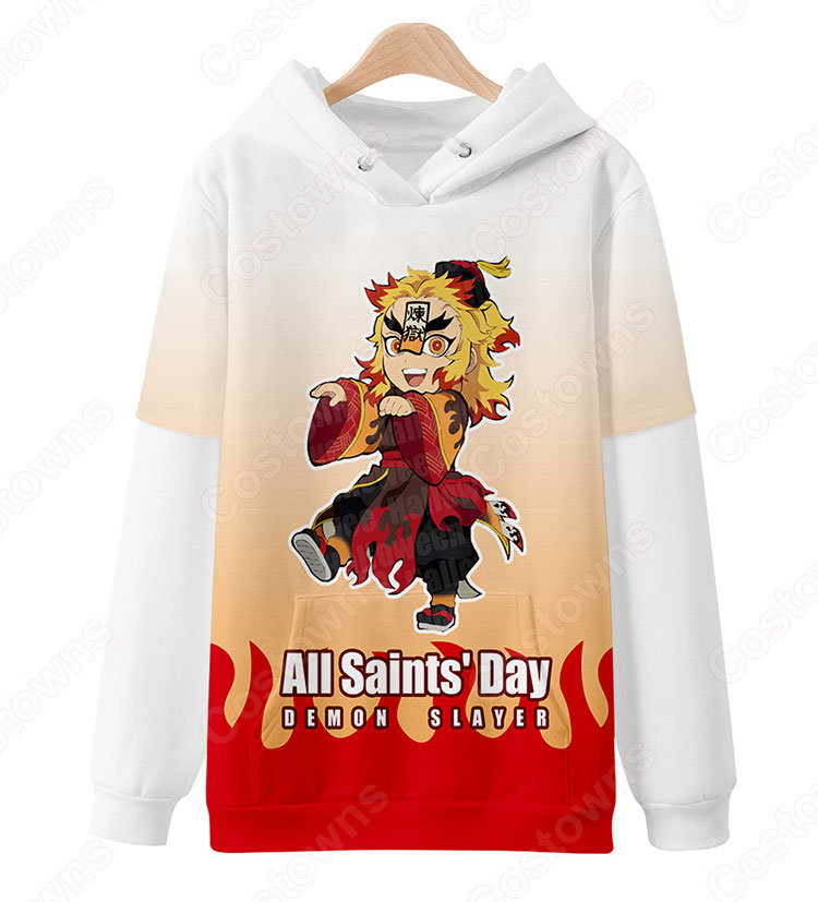 鬼滅の刃 パーカー メンズ(レディース)シャツ パーカー-5