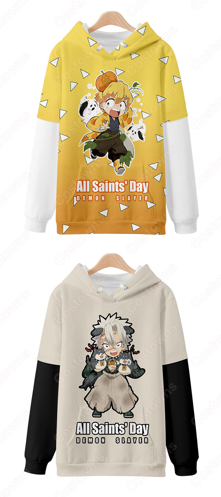 鬼滅の刃 パーカー メンズ(レディース)シャツ パーカー-9