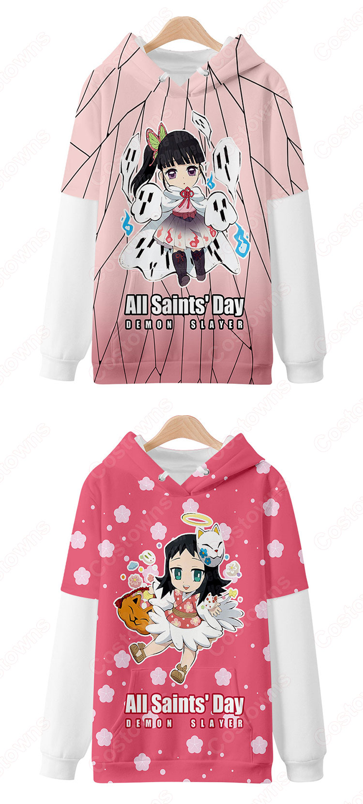 鬼滅の刃 パーカー メンズ(レディース)シャツ パーカー-6