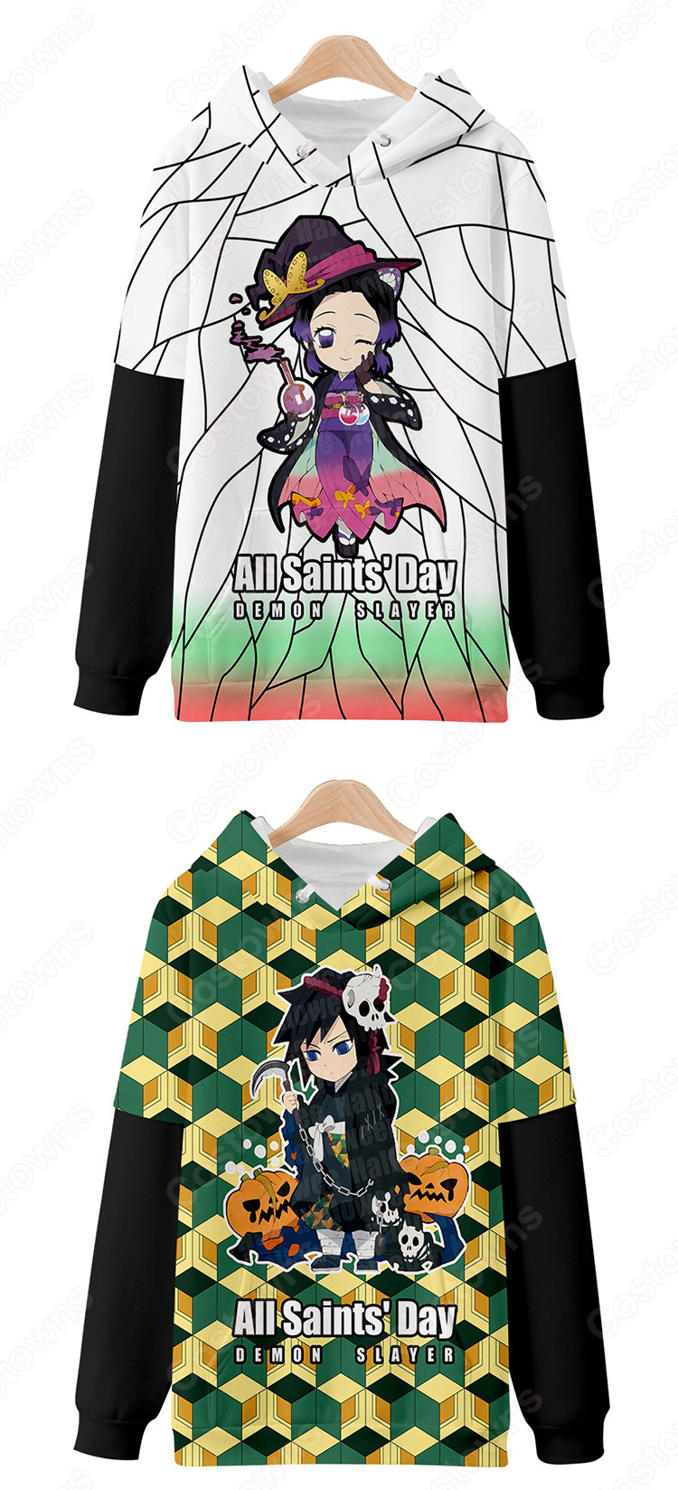 鬼滅の刃 パーカー メンズ(レディース)シャツ パーカー-8