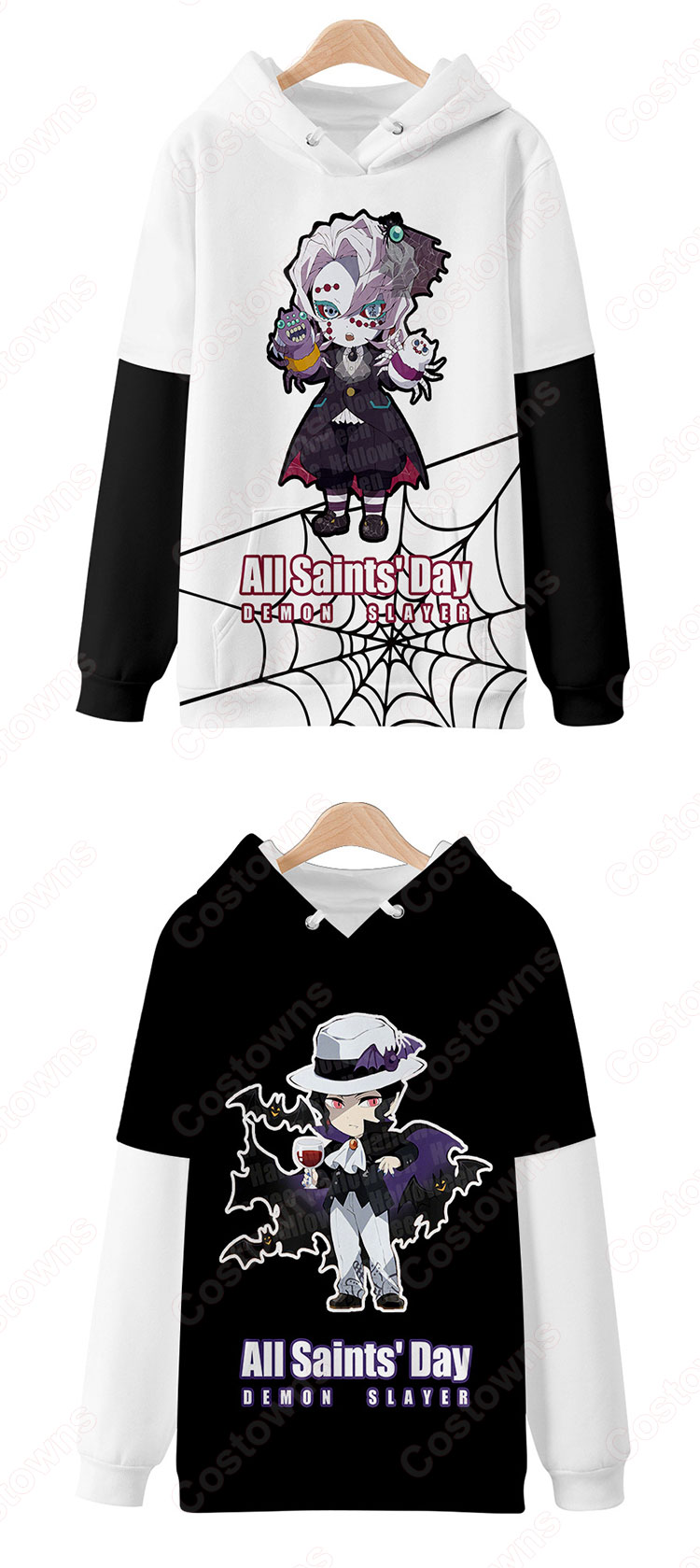 鬼滅の刃 パーカー メンズ(レディース)シャツ パーカー-3