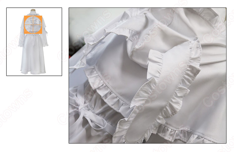 春日野 穹（かすがの そら） コスプレ衣装 『縁の空（ヨスガノソラ）』お姫様 ワンピース Lolita服 仮装-9