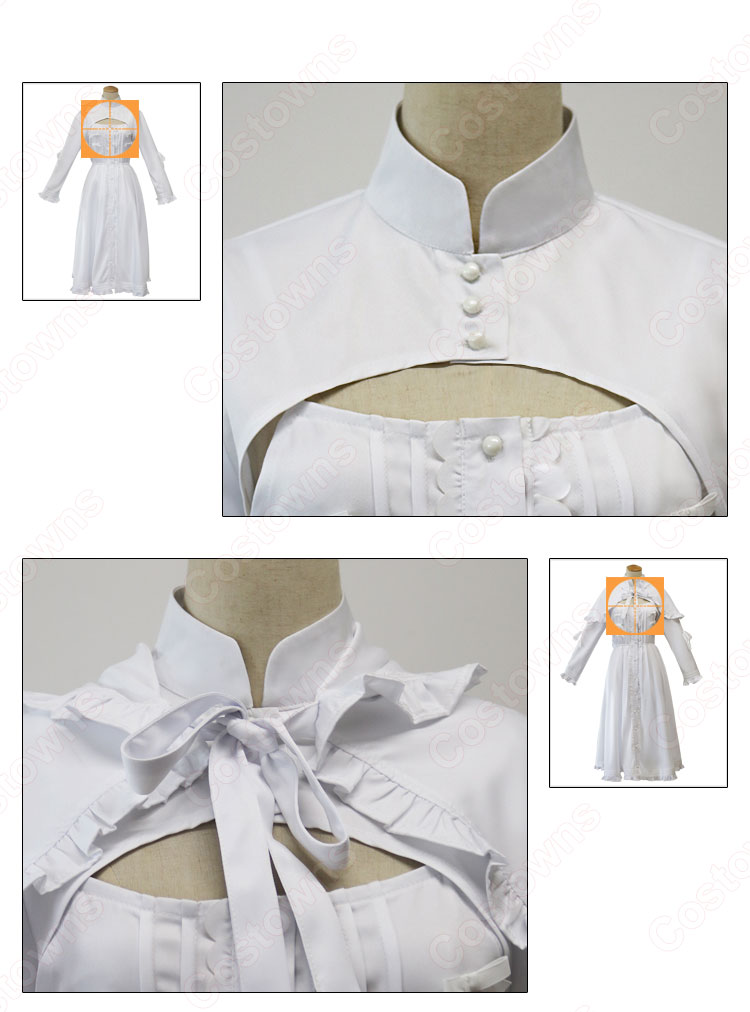 春日野 穹（かすがの そら） コスプレ衣装 『縁の空（ヨスガノソラ）』お姫様 ワンピース Lolita服 仮装-8