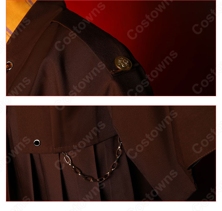 『Fate/Grand Order』沖田 総司(おきた そうじ)コスプレ衣装 レディース 日常服 新品 学園風 コスチューム変装-7