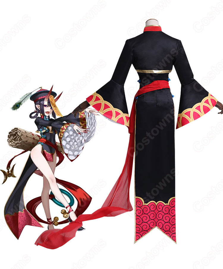 酒呑童子（しゅてんどうじ）コスプレ衣装 『Fate/GrandOrder』ゾンビ娘 パープル cospaly衣装 オーダーメイド-7