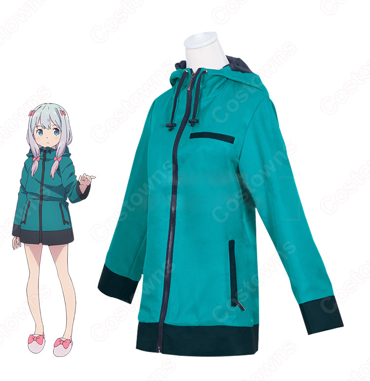 和泉 紗霧(いずみ さぎり) コスプレ衣装『エロマンガ先生』仮装 マウンテンパーカー コスチューム 衣装 男女兼用-4