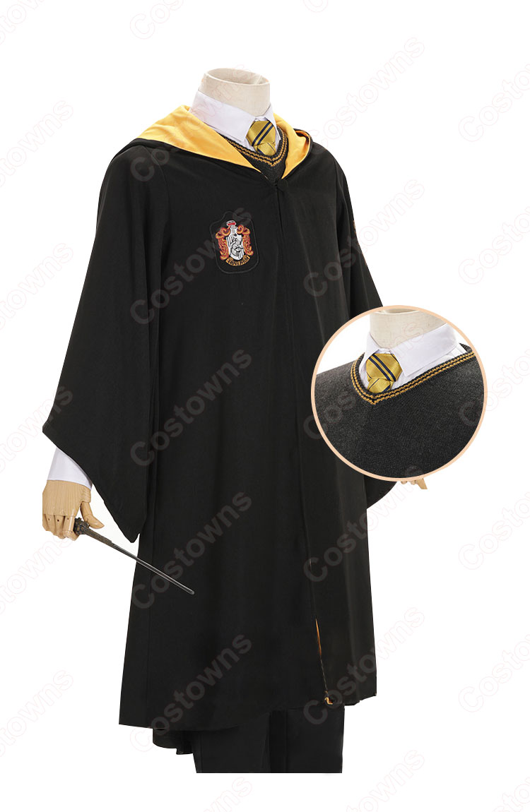 ハリーポッター( Harry James Potter)ホグワーツ魔法魔術学校 スリザリン  グリフィンドール  レイブンクロー   ハッフルパフ コスプレ衣装 『ハリーポッターシリーズ』の登場人物の仮装 コスチューム-12