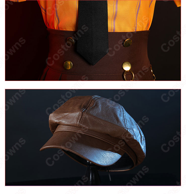 『Fate/Grand Order』沖田 総司(おきた そうじ)コスプレ衣装 レディース 日常服 新品 学園風 コスチューム変装-8