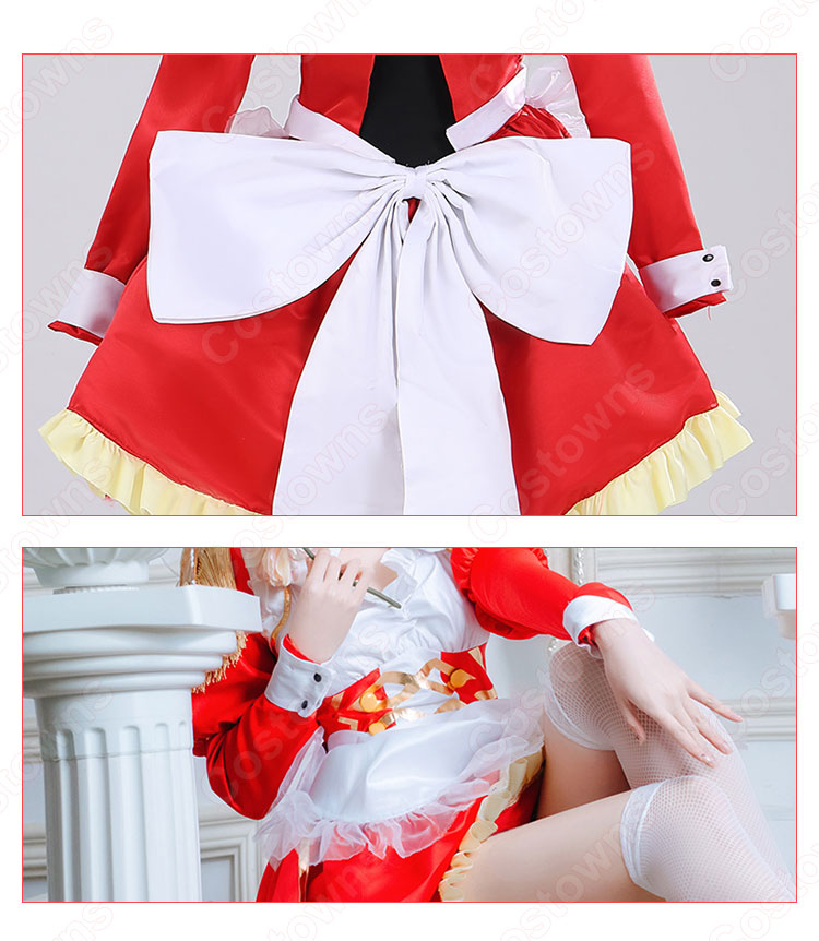 ネロ メイド服 コスプレ衣装 『Fate Grand Order』セクシー 可愛い ハロウィン メイド変装-4