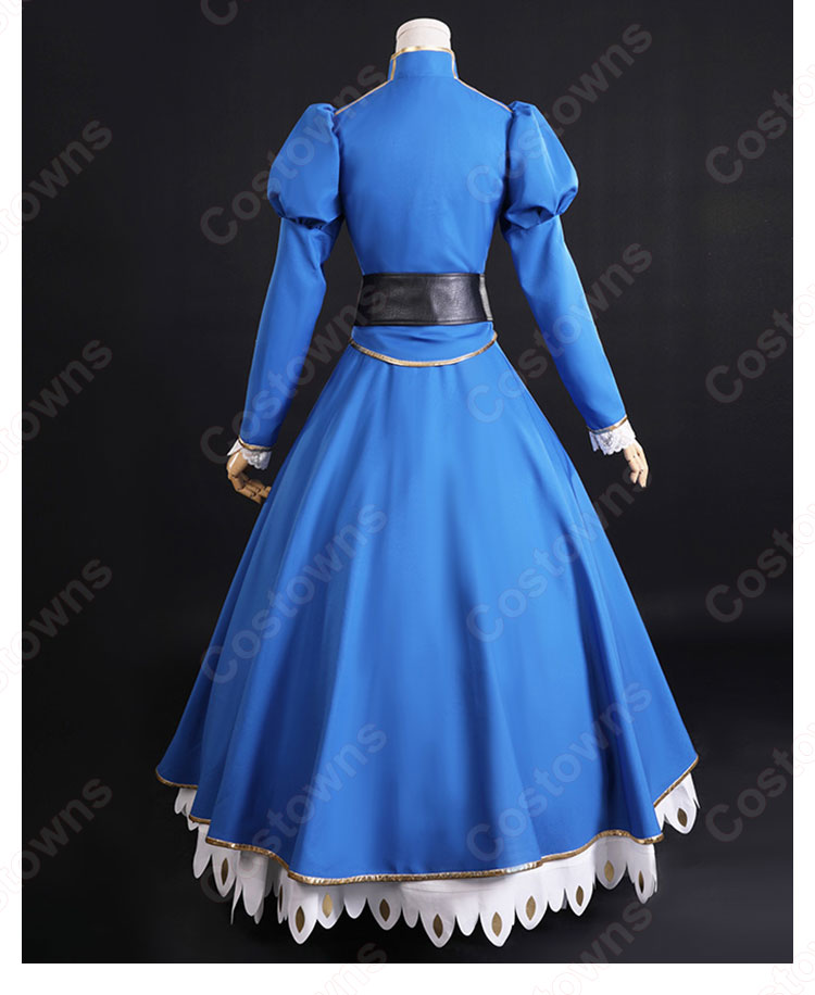アルトリア・ペンドラゴン コスプレ衣装 『Fate/stay night』セイバー 青 開戦服 仮装コスチューム-6