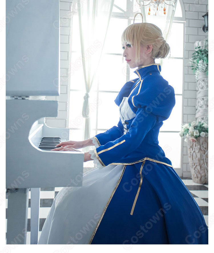 Fate/stay night 激し セイバーSABER 開戦 コスプレ衣装 Fate/stay night 激し セイバーSABER 開戦 コスプレ衣装