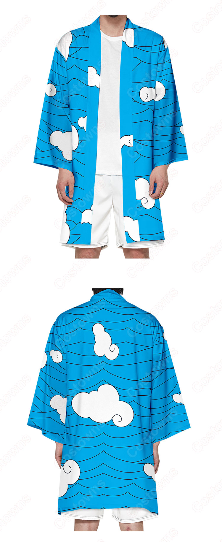 鬼滅の刃 マント ジャケット 長羽織 着物 変装 仮装 和装 プレゼント 祭り仮装 普段着物用 カジュアル-14