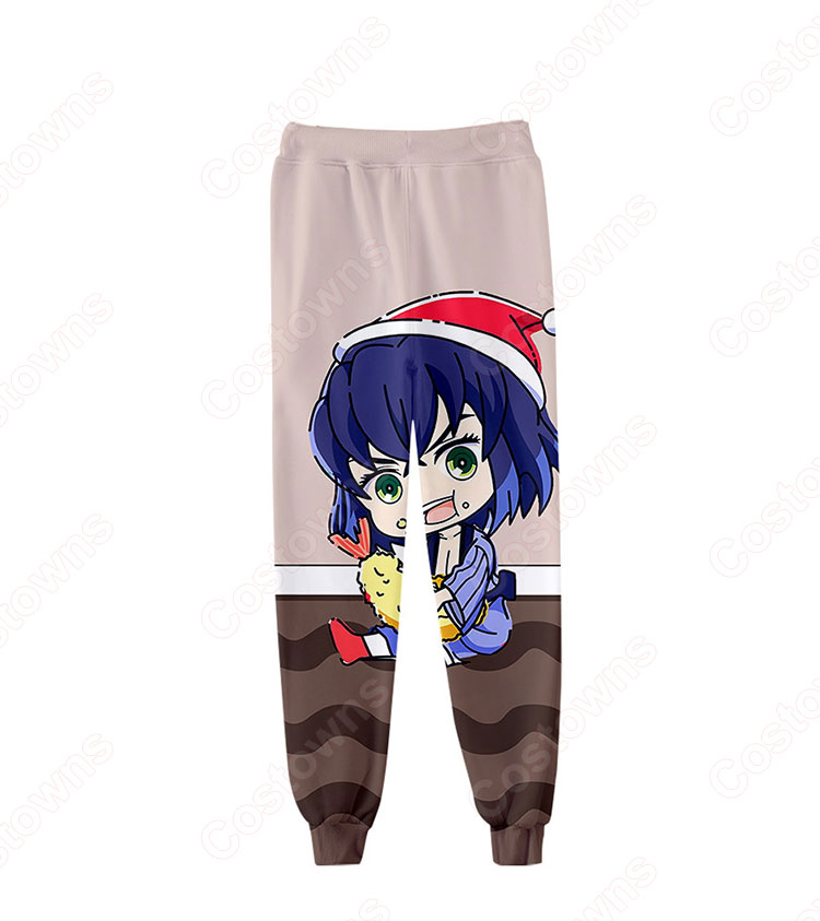 鬼滅の刃 ジョガーパンツ 子供用 大人用 ズボン フィットネス スリムス ウェットパンツ アニメ 漫画 鬼滅の刃 グッズ-6