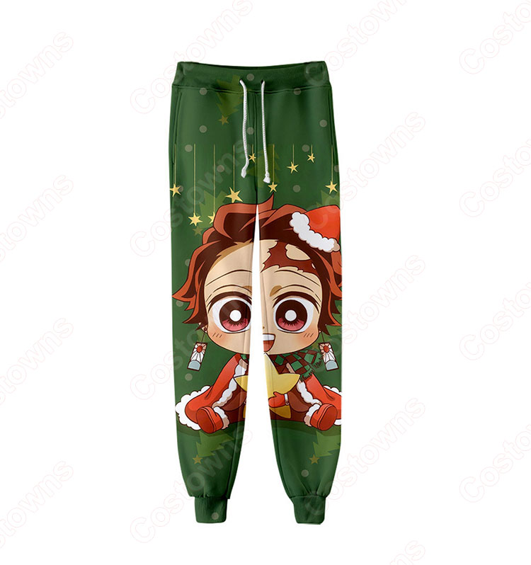 鬼滅の刃 ジョガーパンツ 子供用 大人用 ズボン フィットネス スリムス ウェットパンツ アニメ 漫画 鬼滅の刃 グッズ-8