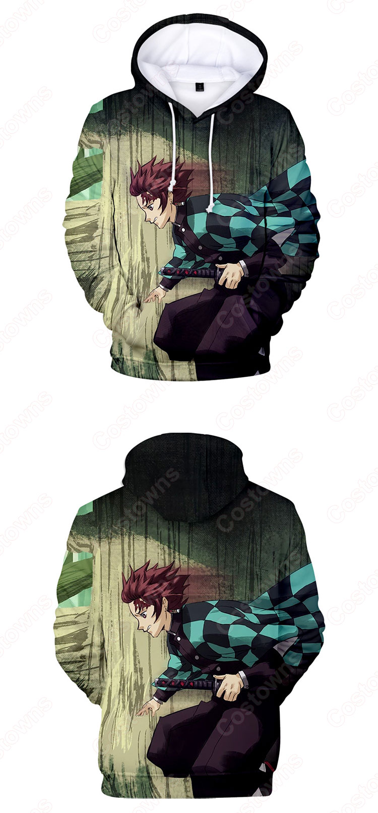 鬼滅の刃　パーカー　長袖 ACOS(アコス)より「鬼滅の刃」パーカー第2弾、Tシャツ第3弾が