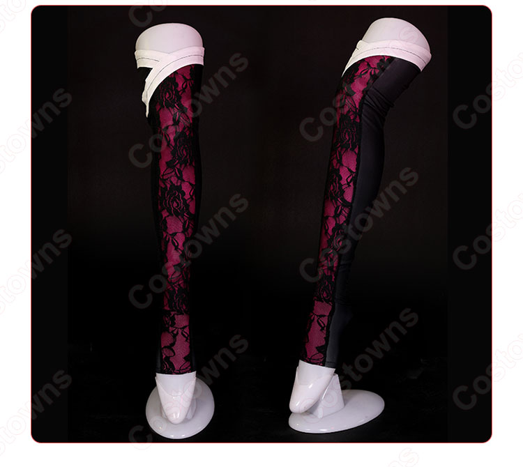 堕姫 コスプレ衣装 『鬼滅の刃』十二鬼月 上弦陸 だき セクシー 特攻服 人気 アニメ 仮装 コスチューム セット-9