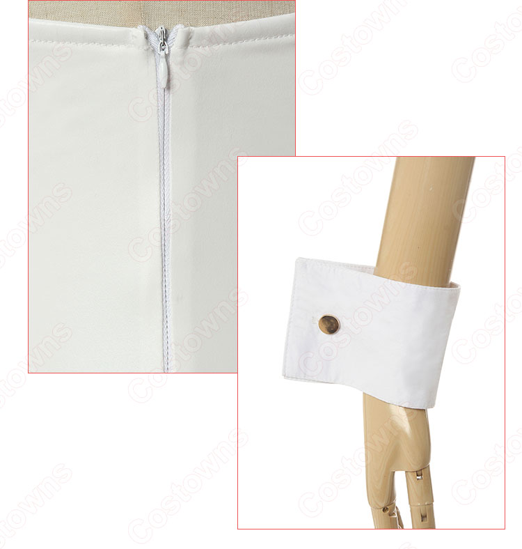 桜島麻衣 黒/白 バニーガール コスプレ衣装 『青春ブタ野郎』さくらじままい セクシー 仮装 コスチューム-10