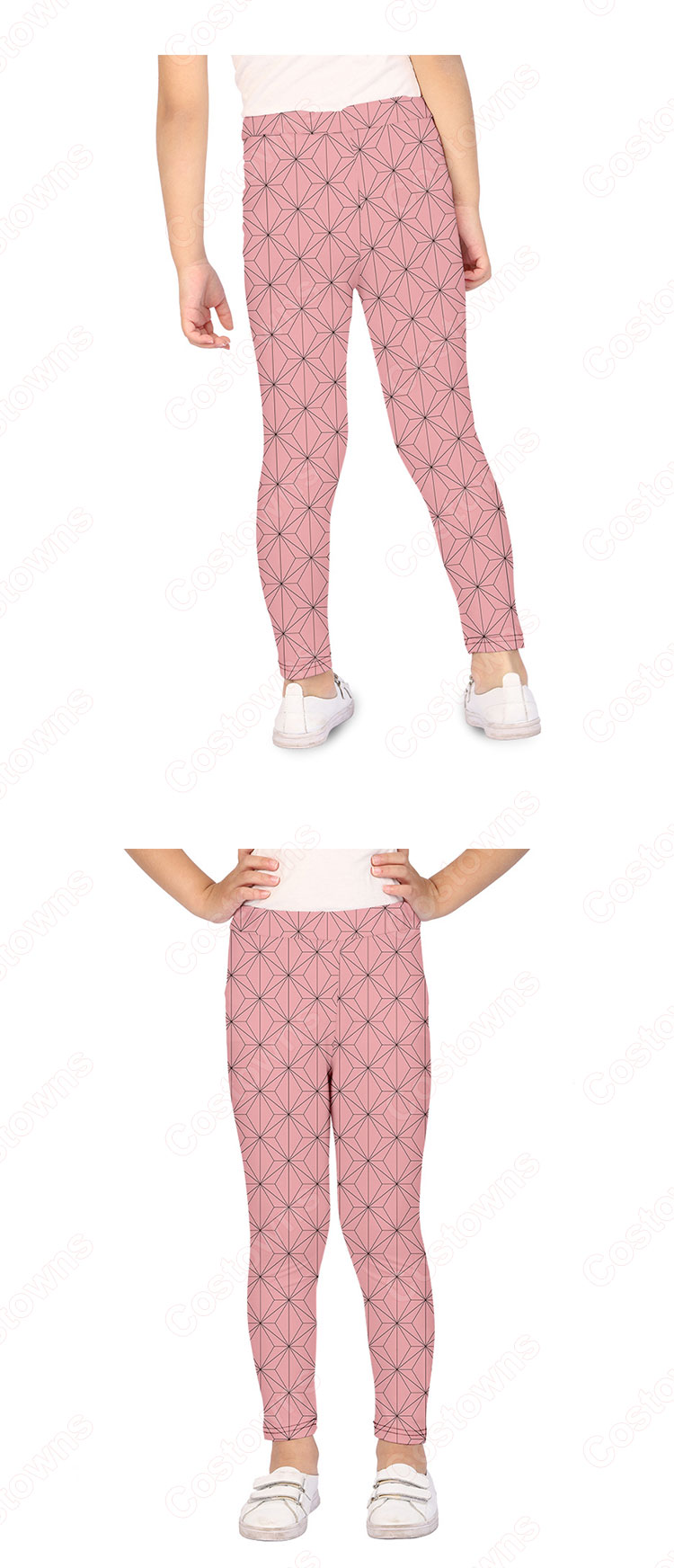 『鬼滅の刃』ズボン 夏服 アニメ グッズ カジュアルスポーツ 子供服 人気のアニメ 日常服 男女兼用-3