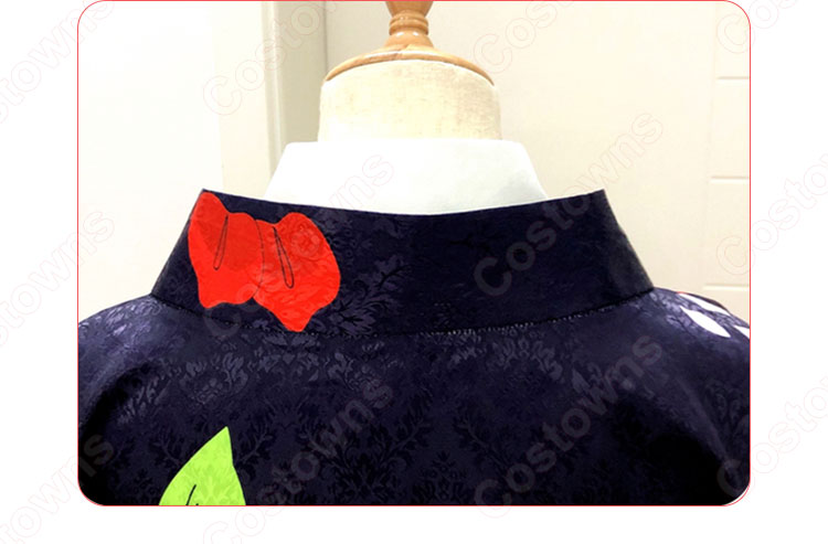 白日の魔香 珠世 コスプレ衣装 【鬼滅の刃】 cosplay 和服-9