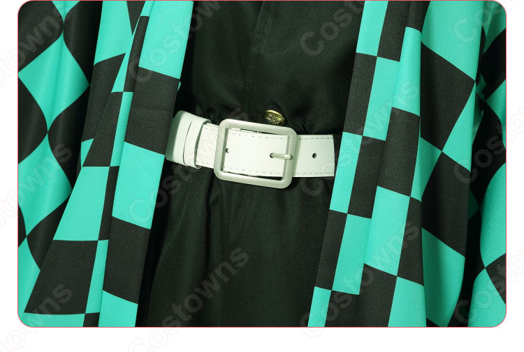 竈門 炭治郎 コスプレ衣装 鬼滅の刃 かまどたんじろう 鬼殺隊隊服 男の子 仮装 アニメ 人気キャラ 着物 変装 コスチューム セット-5