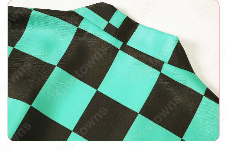 竈門 炭治郎 コスプレ衣装 鬼滅の刃 かまどたんじろう 鬼殺隊隊服 男の子 仮装 アニメ 人気キャラ 着物 変装 コスチューム セット-7