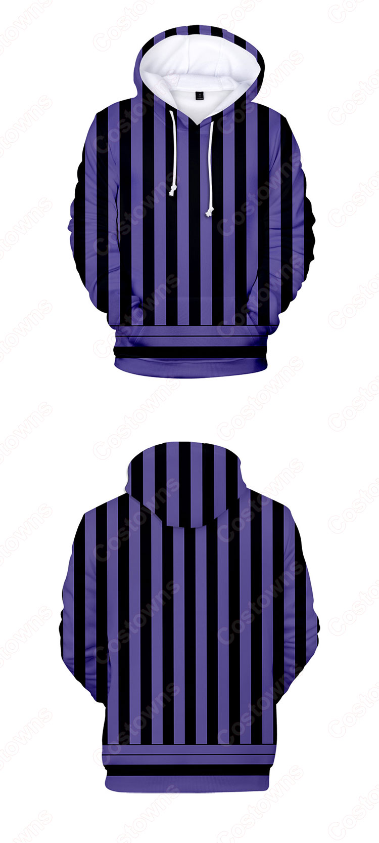 『鬼滅の刃』グッズ パーカー フード付き カジュアル スウェット アニメ 3Dプリント 長袖 プルオーバー 大人気 個性 冬服 暖かい かわいいトップス おしゃれ イベント 衣装 男女兼用-14