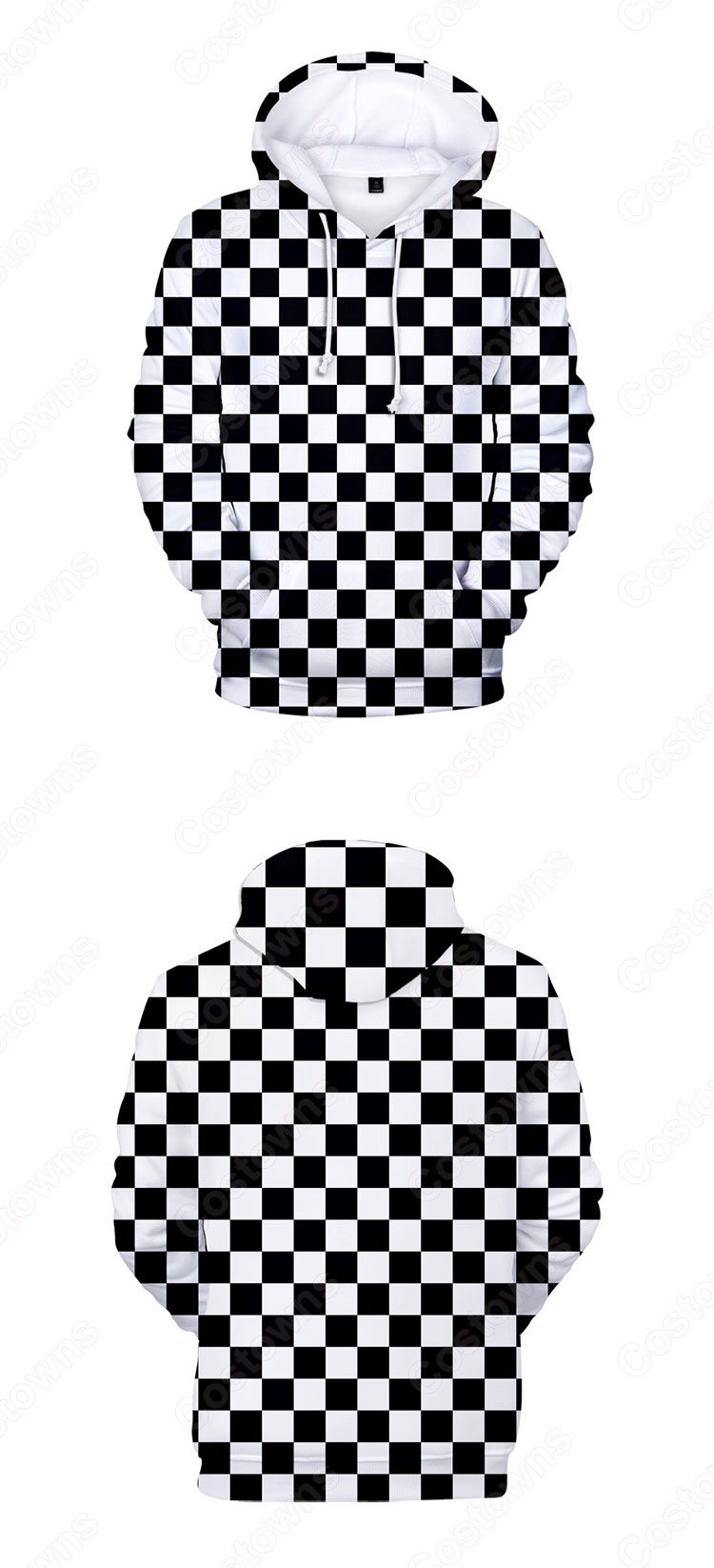 『鬼滅の刃』グッズ パーカー フード付き カジュアル スウェット アニメ 3Dプリント 長袖 プルオーバー 大人気 個性 冬服 おしゃれ イベント 衣装 男女兼用-2