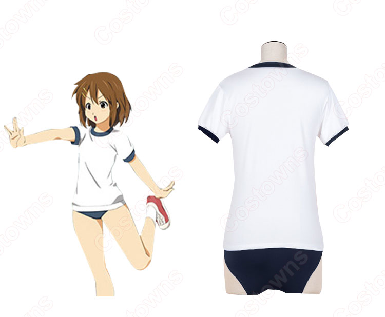 髏々宮カルタ 体操服 コスプレ衣装 妖狐×僕SS Tシャツ ショーツ 上下セット 体育着 uネック 半袖 セクシーブルマ 高校 女子生徒 萌え 仮装 コスチューム ジュニアスポーツウェア-10