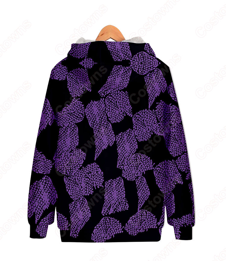 鬼滅の刃 ジップアップ パーカー フード付き スウェット カジュアル アニメ 3Dプリント 暖かい 長袖 記念シャツ 柔らかい パーカー ポケット付き 普段着 ユニセックス-6