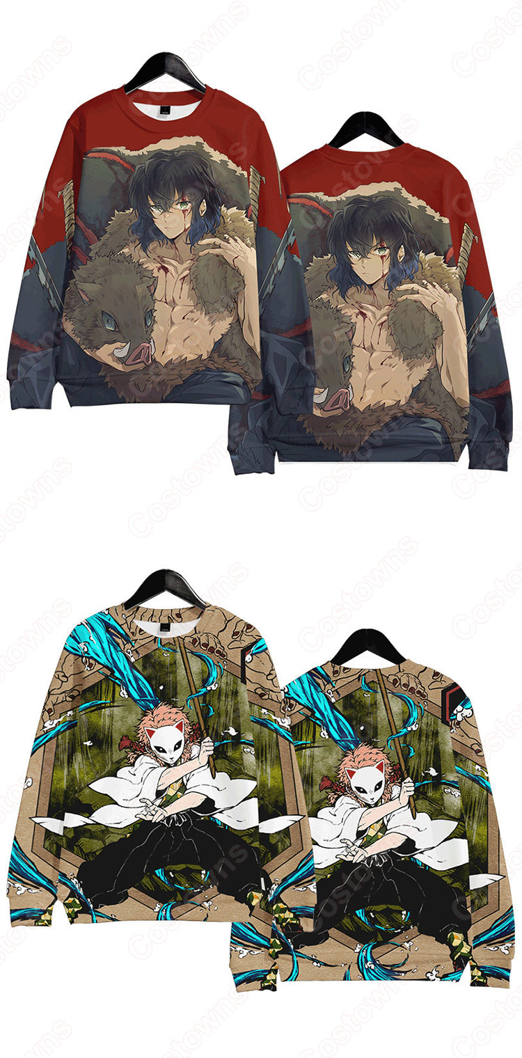 『鬼滅の刃』グッズ 長袖 Tシャツ アニメ 3Dプリント 記念シャツ カジュアルなシャツ おしゃれ ティーシャツ キッズ イベント 衣装 誕生日 プレゼント お勧め-4