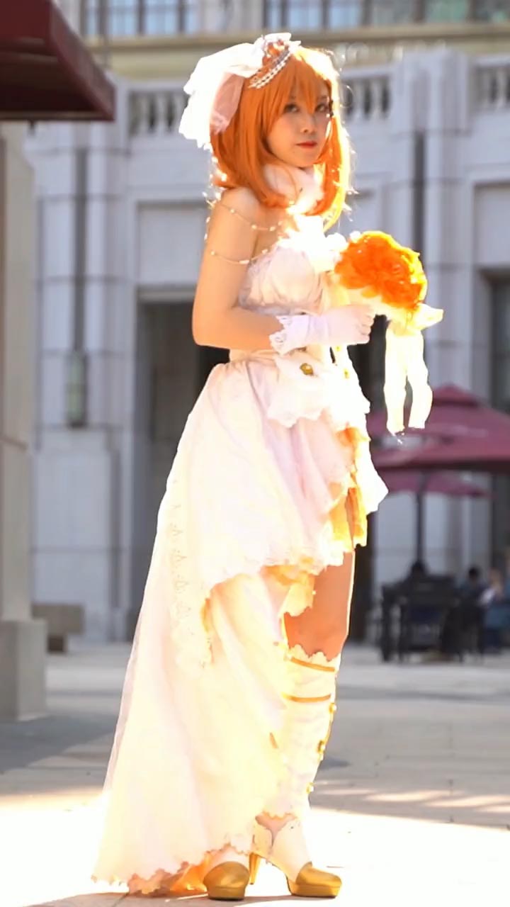 【コスプレ】Love Live!(ラブライブ!) 高坂穂乃果 花嫁の結婚式-2