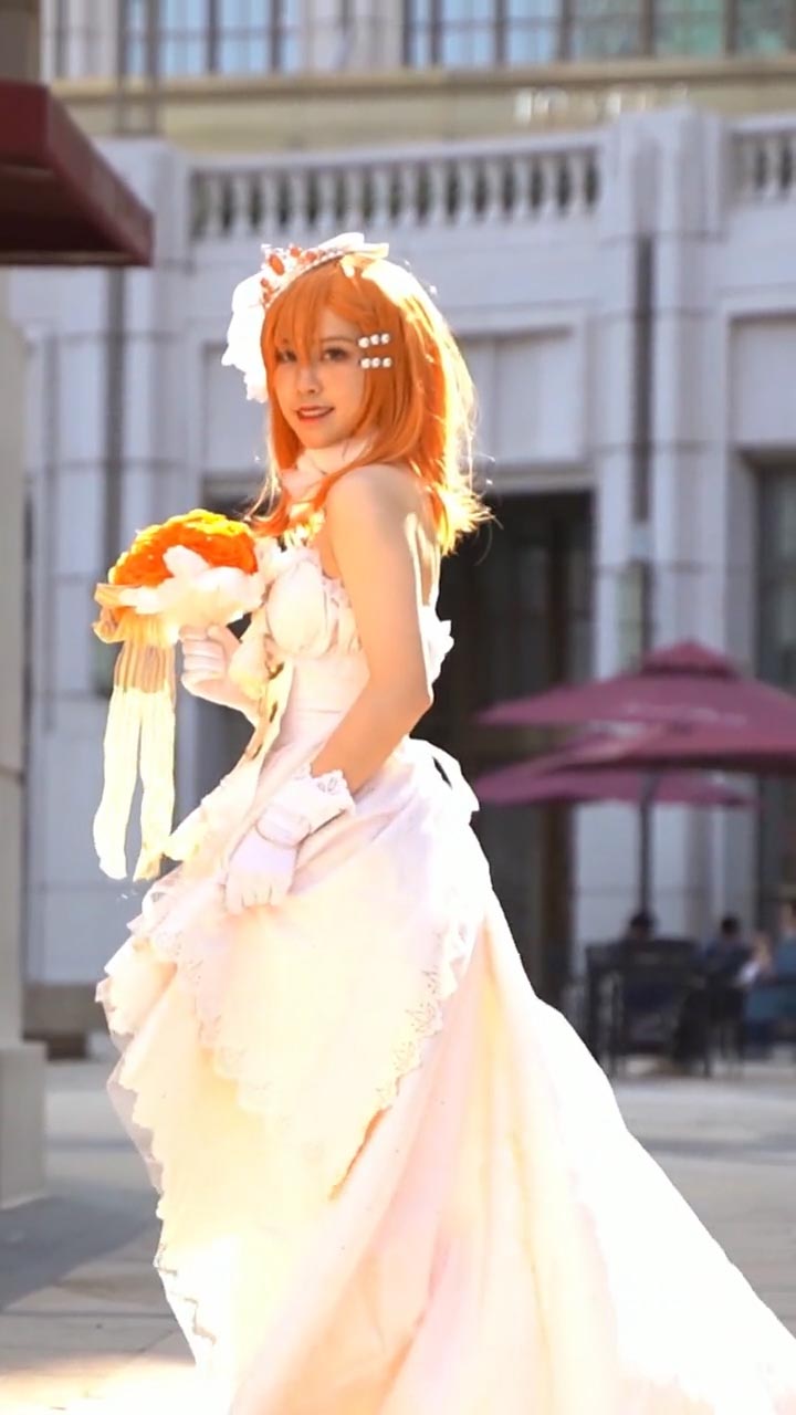 【コスプレ】Love Live!(ラブライブ!) 高坂穂乃果 花嫁の結婚式-6