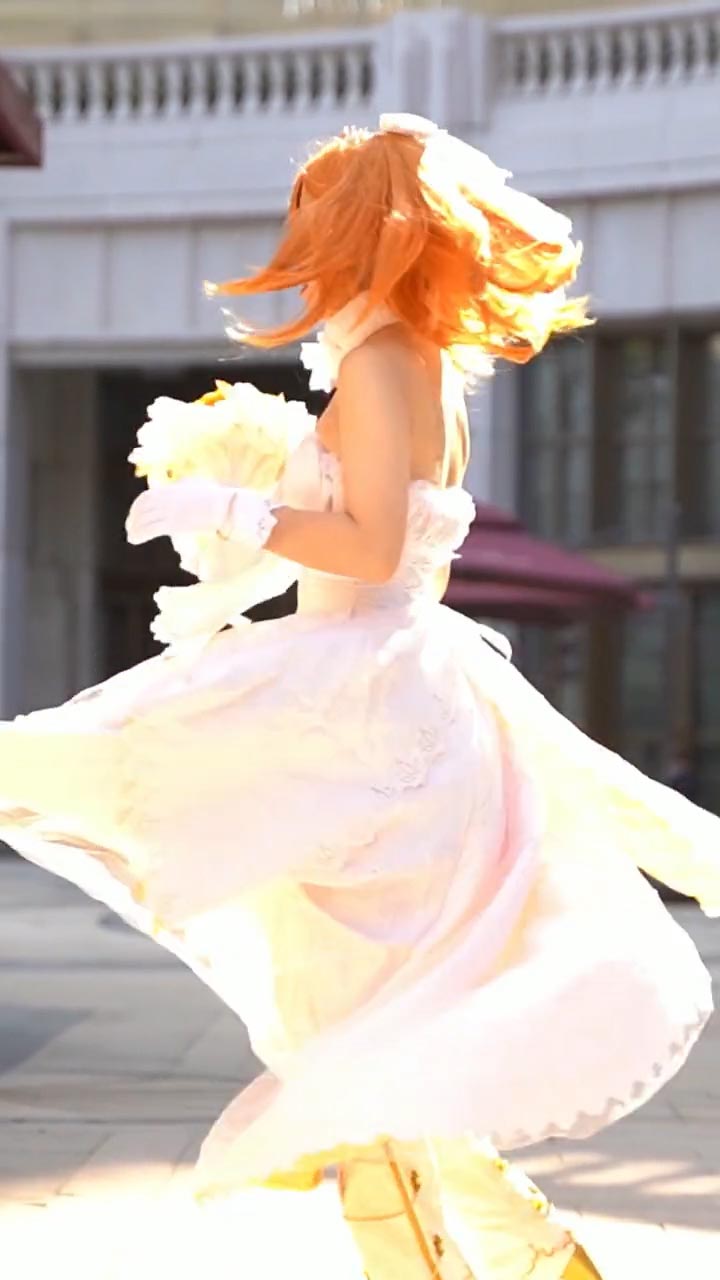 【コスプレ】Love Live!(ラブライブ!) 高坂穂乃果 花嫁の結婚式-11