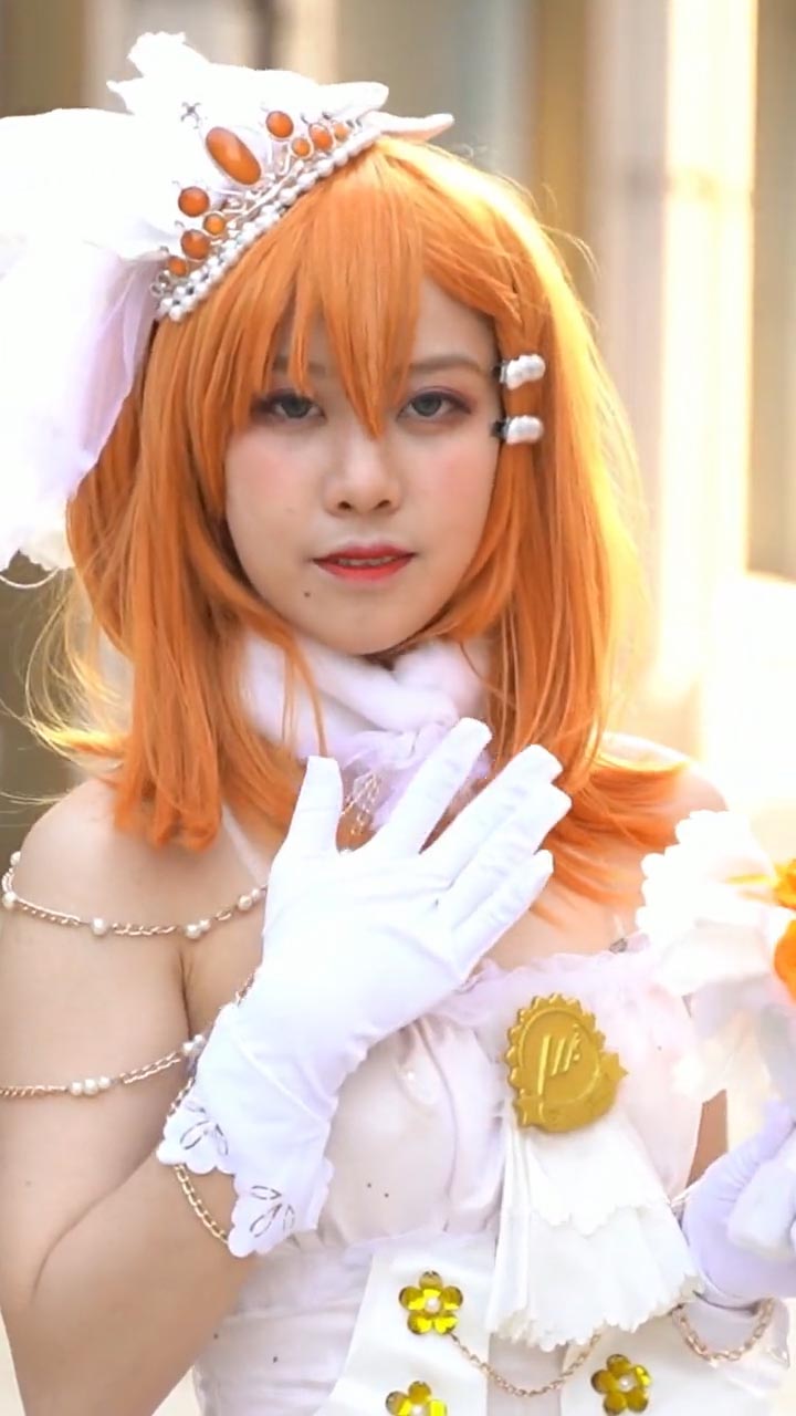 【コスプレ】Love Live!(ラブライブ!) 高坂穂乃果 花嫁の結婚式-19