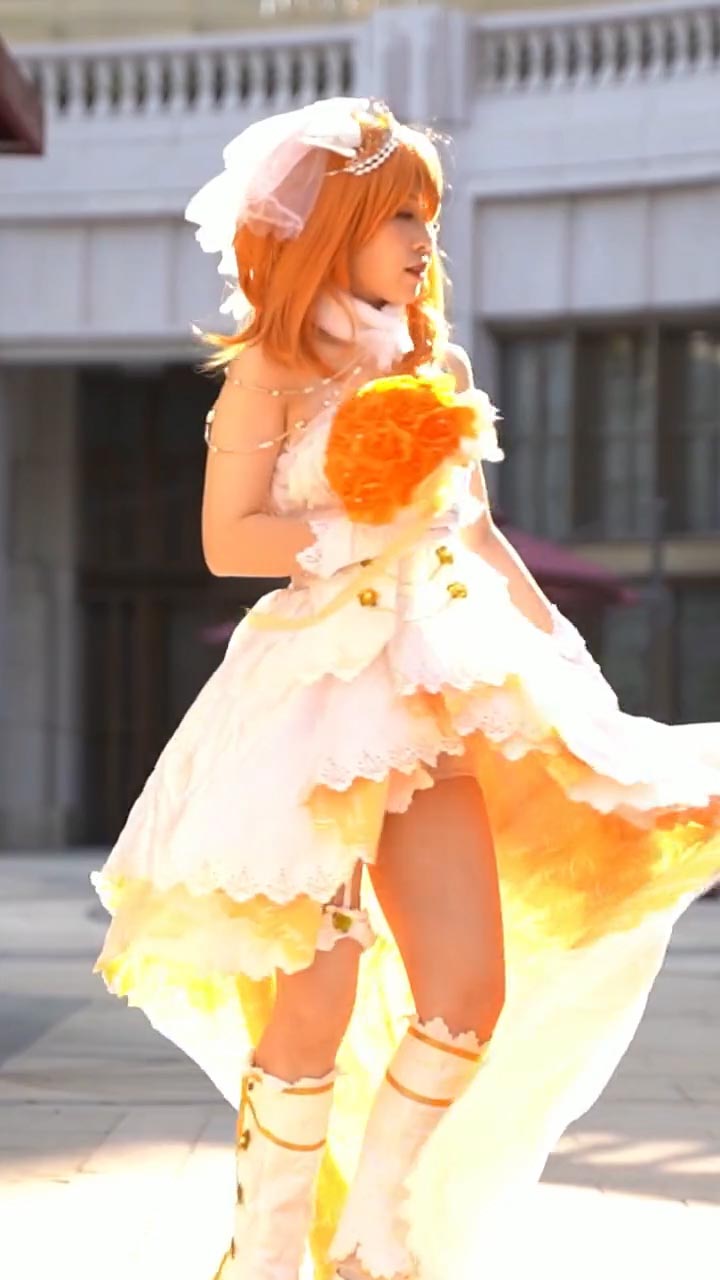 【コスプレ】Love Live!(ラブライブ!) 高坂穂乃果 花嫁の結婚式-7