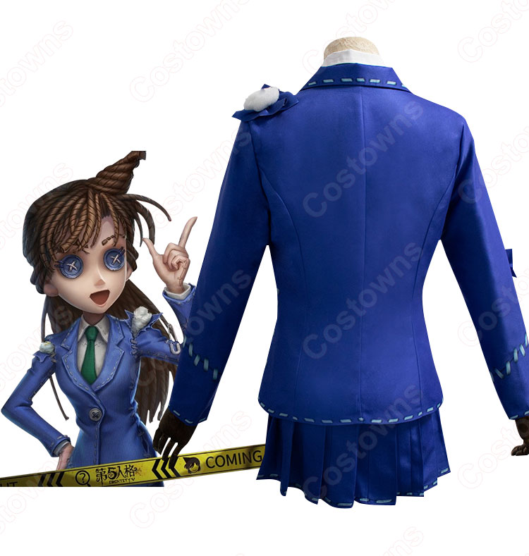 第五人格×名探偵コナンコラボ 毛利蘭 コスプレ衣装 アイデンティティV(IdentityⅤ) コスチューム ハロウィン クリスマス 変装 忘年会 学園祭 コス 仮装-4
