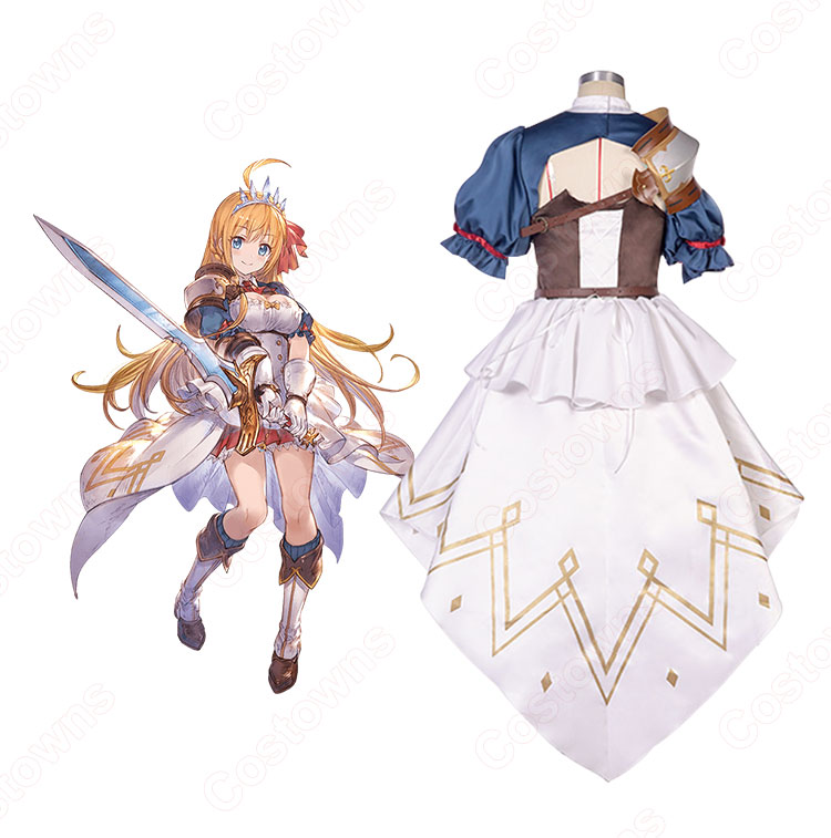 『プリンセスコネクト!Re:Dive』のペコリーヌ(ユースティアナ・フォン・アストライア)コスプレ衣装 アニメ イベント 変装 仮装 コスチューム-7