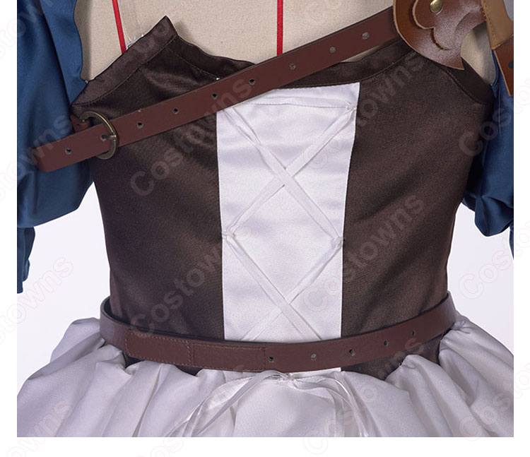 『プリンセスコネクト!Re:Dive』のペコリーヌ(ユースティアナ・フォン・アストライア)コスプレ衣装 アニメ イベント 変装 仮装 コスチューム-11