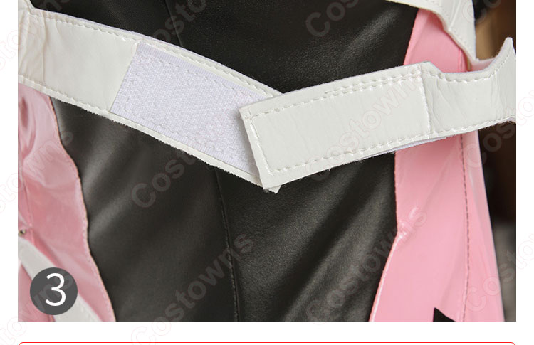 ヱヴァンゲリヲン新劇場版:破 真希波・マリ・イラストリアス 戦闘服 レオタード EVA コスプレ 衣装 コスチューム-11