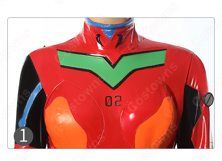 新世紀エヴァンゲリオン EVA 惣流・アスカ・ラングレー 戦闘服 新世紀エヴァンゲリオン EVA 惣流・アスカ・ラングレー 戦闘服