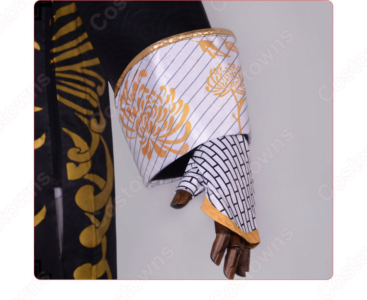 黒無常 范無咎(ファンウジン) お散歩中国人(黒) コスプレ衣装 『IdentityⅤ（第五人格/アイデンティティ5）』の登場人物の仮装 コスチューム-6