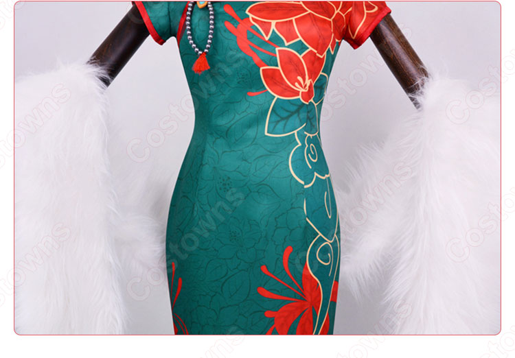 芸者 (美智子)チャイナドレス コスプレ衣装 『IdentityⅤ(第五人格/アイデンティティ5)』の登場人物の仮装 コスチューム-6