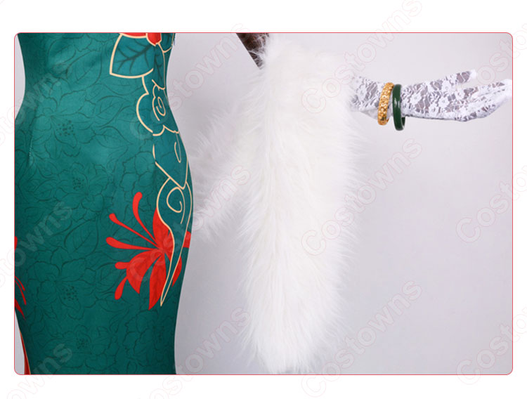 芸者 (美智子)チャイナドレス コスプレ衣装 『IdentityⅤ(第五人格/アイデンティティ5)』の登場人物の仮装 コスチューム-5