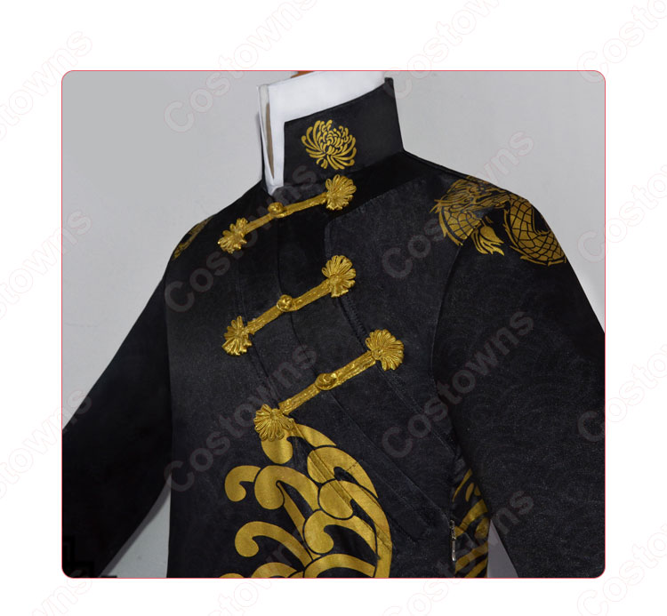 黒無常 范無咎(ファンウジン) お散歩中国人(黒) コスプレ衣装 『IdentityⅤ（第五人格/アイデンティティ5）』の登場人物の仮装 コスチューム-5